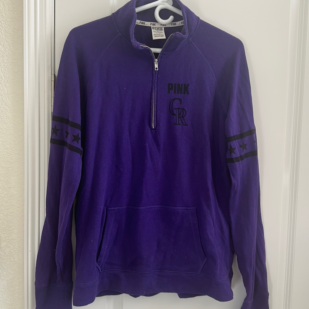 PINK VICTORIA’S SECRET Colorado Rockies sweater